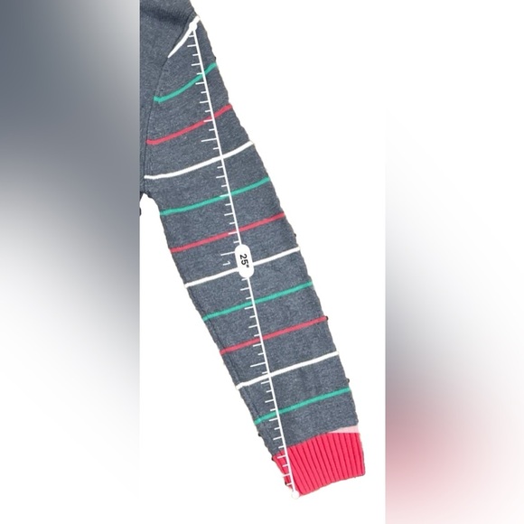 Santa Claus Draft Beer Drinking Ugly Christmas Sweater Cheers Men's Sz XL - Picture 7 of 9